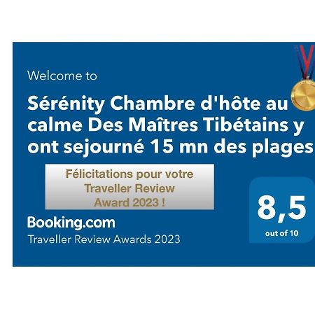 Sérénity Chambre d'hôte au calme Des Maîtres Tibétains y ont sejourné 15 mn des plages Mougins Exterior foto